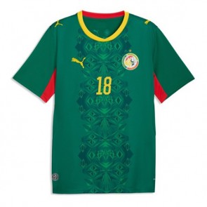 Senegal Ismaila Sarr #18 Udebanetrøje VM 2026 Kortærmet